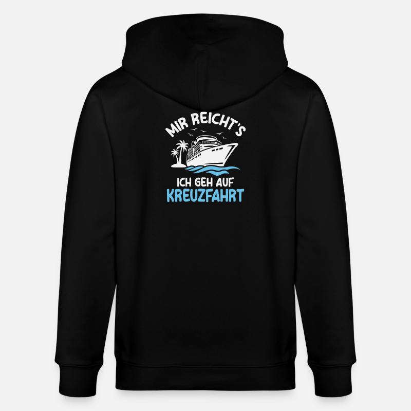 Croisière Vacances Croisière Croisière Bateau - Veste à capuche bio CULTIVATOR Stanley/Stella Unisexe - noir