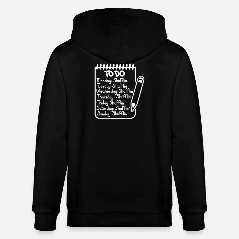 Every Day I’m Shufflin' – Electro Club Dance Desig - Veste à capuche bio CULTIVATOR Stanley/Stella Unisexe - noir