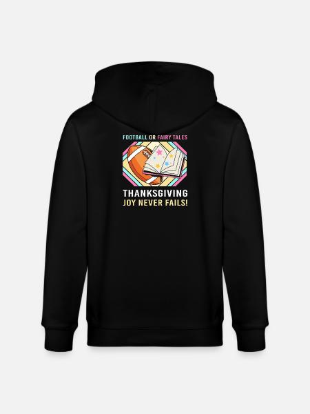 Thanksgiving Gender Reveal Werdende Mutter - Stanley/Stella Unisex Bio-Kapuzenjacke CULTIVATOR - Schwarz