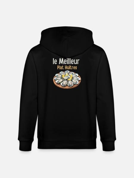 Die beste Austernplatte - Stanley/Stella Unisex Bio-Kapuzenjacke CULTIVATOR - Schwarz