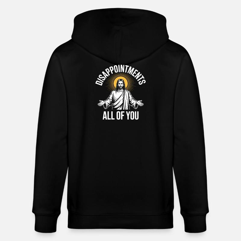 Déceptions à tous Jésus Soleil Tee - Veste à capuche bio CULTIVATOR Stanley/Stella Unisexe - noir
