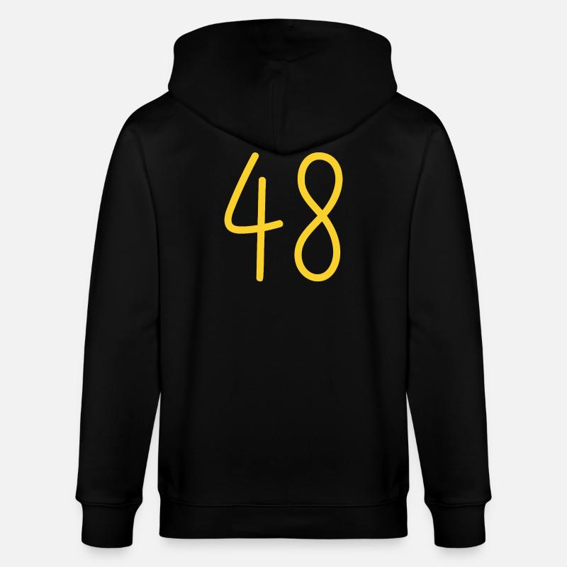 48 - Stanley/Stella Unisex Bio-Kapuzenjacke CULTIVATOR  - Schwarz