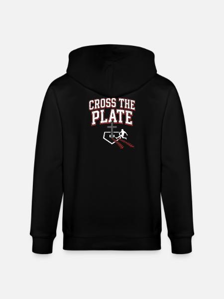 Cross The Plate Christian Baseball Foi Jésus - Veste à capuche bio CULTIVATOR Stanley/Stella Unisexe - noir