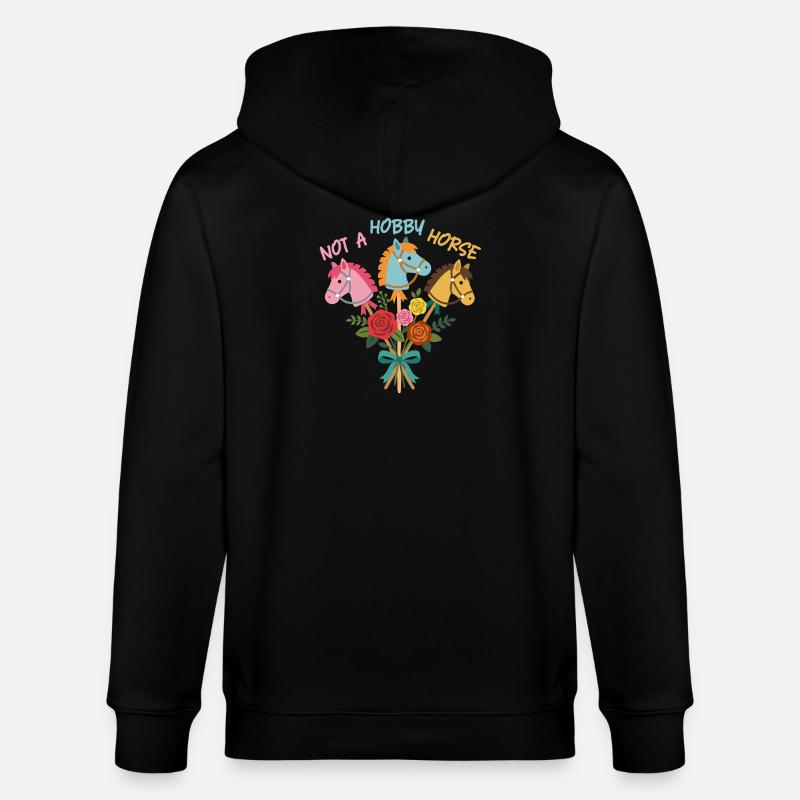 Bouquet de cavalerie pour loisirs - Veste à capuche bio CULTIVATOR Stanley/Stella Unisexe - noir