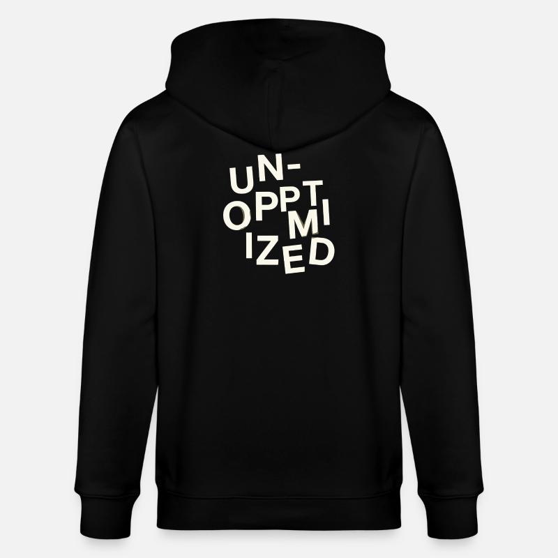 Unoptimized Original - Stanley/Stella Unisex Bio-Kapuzenjacke CULTIVATOR  - Schwarz