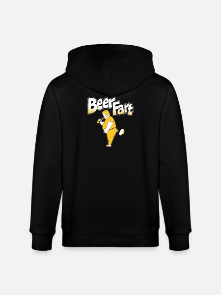 Pet de bière - Veste à capuche bio CULTIVATOR Stanley/Stella Unisexe - noir