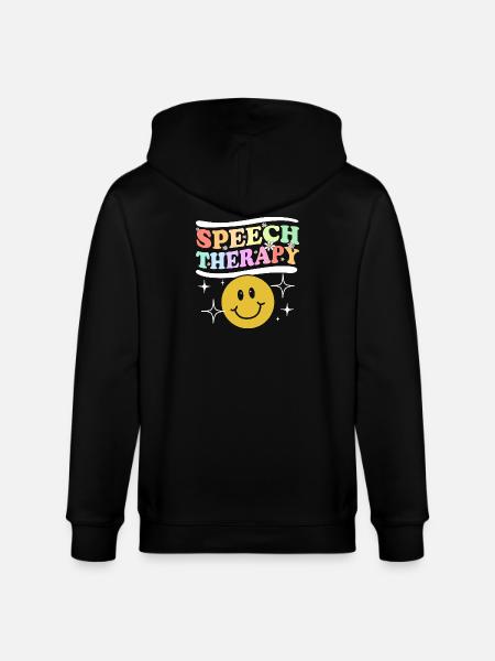 Logopädie Sprachtherapeut Logopäde - Stanley/Stella Unisex Bio-Kapuzenjacke CULTIVATOR - Schwarz