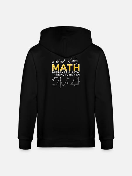 Mathematische Fehler ermöglichen das Denken - Stanley/Stella Unisex Bio-Kapuzenjacke CULTIVATOR  - Schwarz