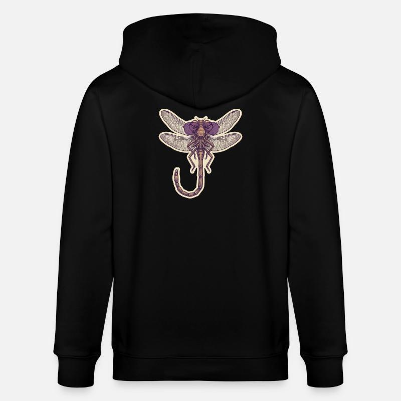 Cool Dragonfly - Veste à capuche bio CULTIVATOR Stanley/Stella Unisexe - noir