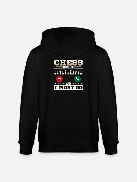 Échiquier des joueurs d’échecs - Veste à capuche bio CULTIVATOR Stanley/Stella Unisexe - noir