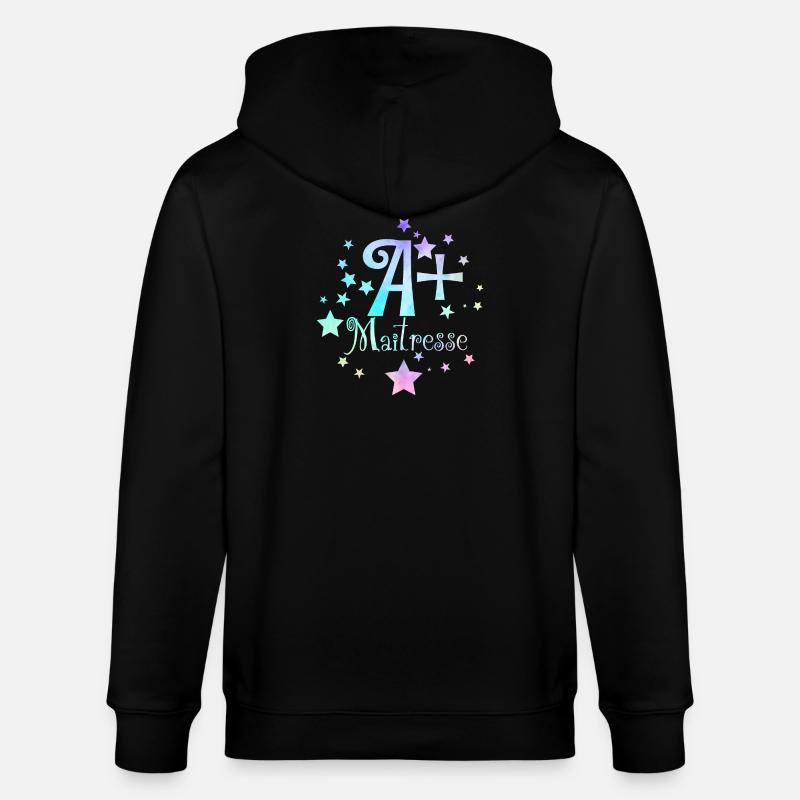 A+ Lehrer - Stanley/Stella Unisex Bio-Kapuzenjacke CULTIVATOR  - Schwarz