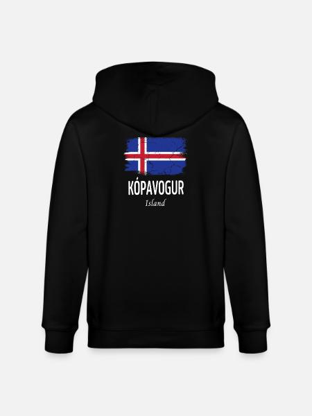 Kopavogur - Veste à capuche bio CULTIVATOR Stanley/Stella Unisexe - noir