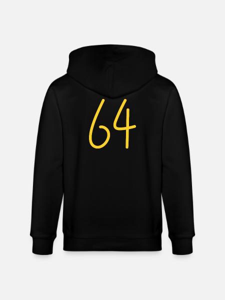 64 - Veste à capuche bio CULTIVATOR Stanley/Stella Unisexe - noir