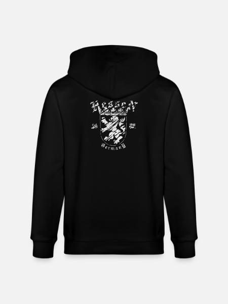 Hesse - Veste à capuche bio CULTIVATOR Stanley/Stella Unisexe - noir
