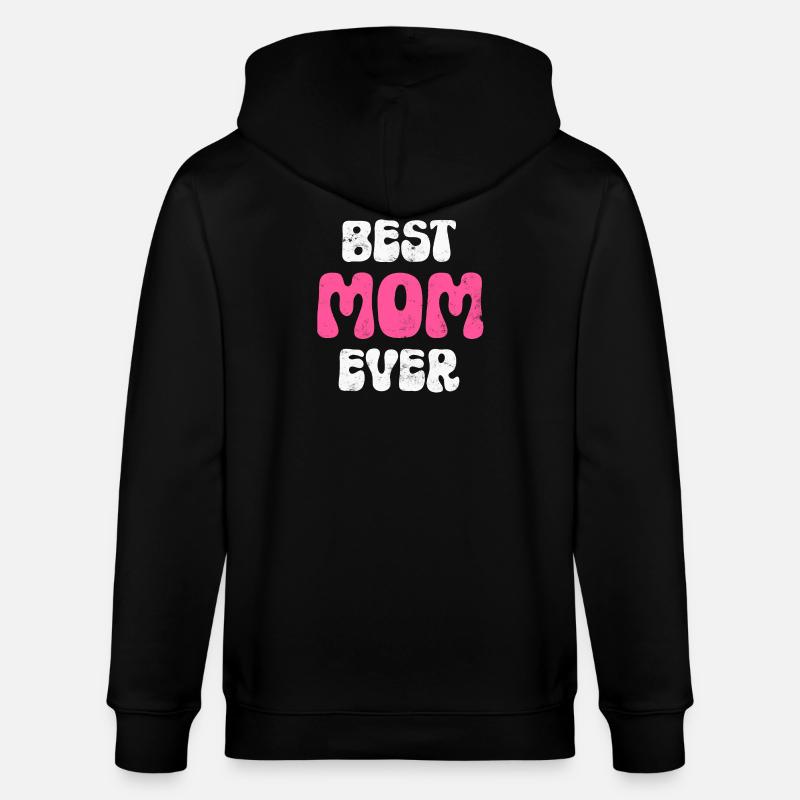 Mutter Mama - Stanley/Stella Unisex Bio-Kapuzenjacke CULTIVATOR  - Schwarz