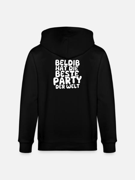 Feiern Beldib - Stanley/Stella Unisex Bio-Kapuzenjacke CULTIVATOR - Schwarz