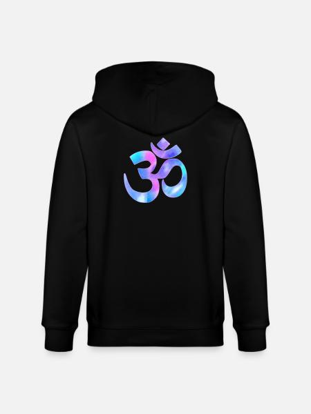 Om - Stanley/Stella CULTIVATOR Unisex Organic Hooded Jacket - black