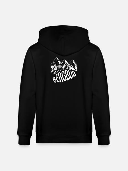 Bergbub - Stanley/Stella Unisex Bio-Kapuzenjacke CULTIVATOR  - Schwarz