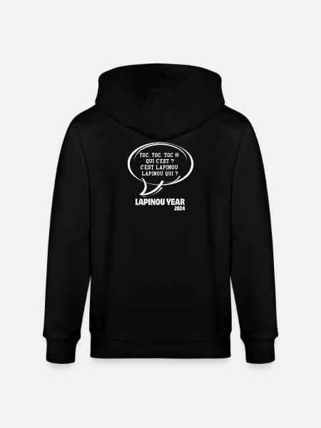 Happy New Year, 2024 - Stanley/Stella CULTIVATOR Unisex Organic Hooded Jacket - black