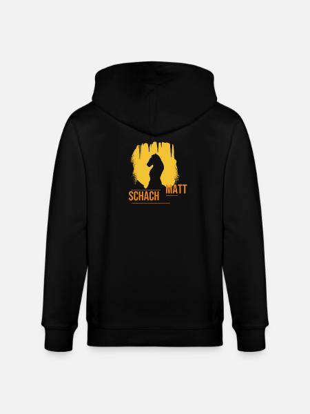 Schachmatt - Stanley/Stella Unisex Bio-Kapuzenjacke CULTIVATOR - Schwarz