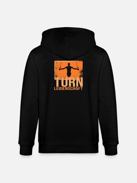 Turn Leidenschaft - Stanley/Stella Unisex Bio-Kapuzenjacke CULTIVATOR - Schwarz
