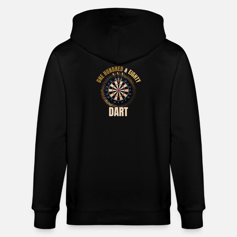 One hundred and eighty - Dart - Stanley/Stella Unisex Bio-Kapuzenjacke CULTIVATOR  - Schwarz