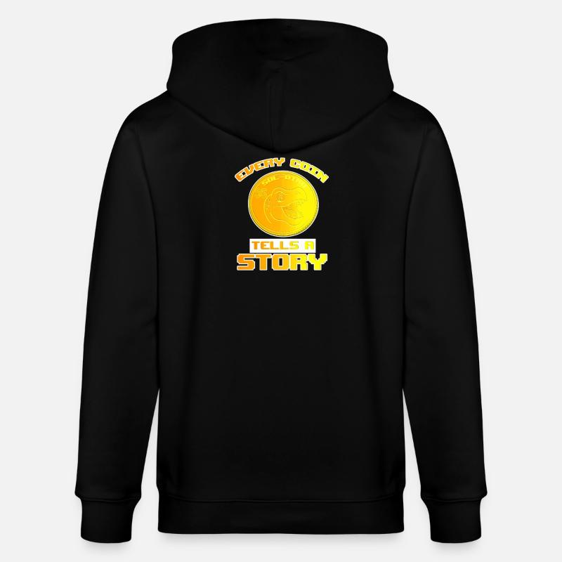 Cent - Stanley/Stella Unisex Bio-Kapuzenjacke CULTIVATOR  - Schwarz