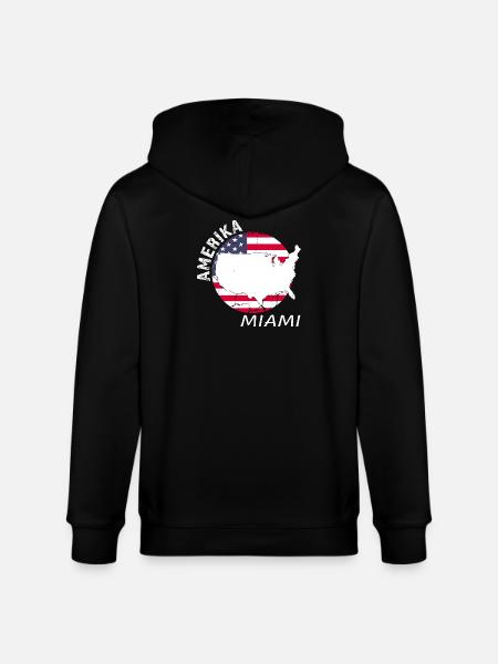 Miami - Veste à capuche bio CULTIVATOR Stanley/Stella Unisexe - noir