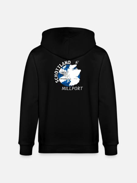 Millport - Veste à capuche bio CULTIVATOR Stanley/Stella Unisexe - noir