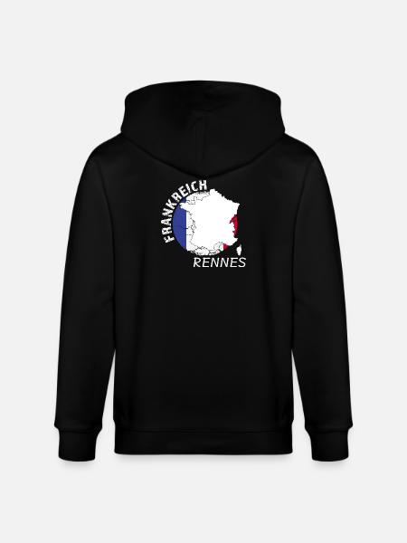 Rennes - Veste à capuche bio CULTIVATOR Stanley/Stella Unisexe - noir