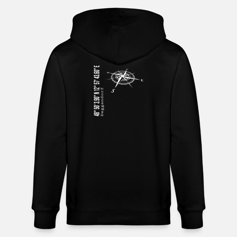 Deggendorf - Veste à capuche bio CULTIVATOR Stanley/Stella Unisexe - noir