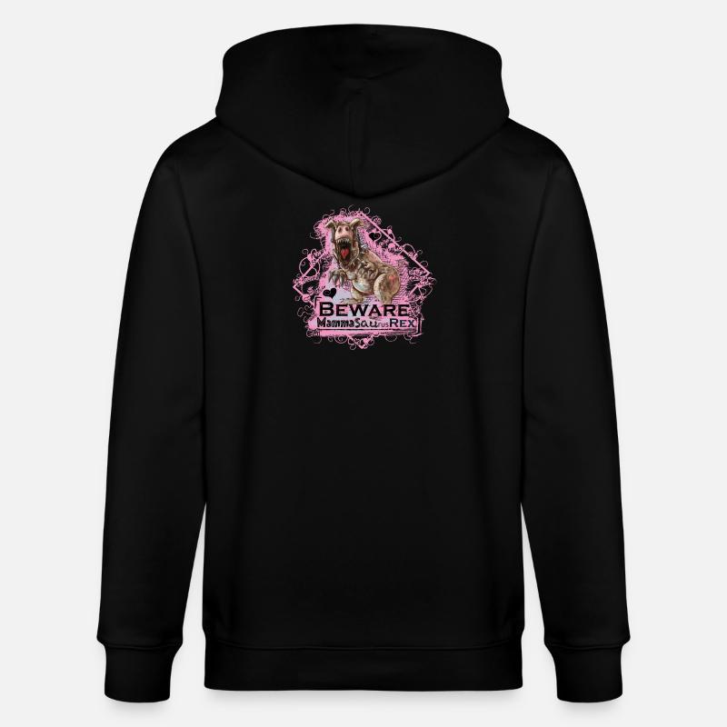 Mamasaurusrex - Veste à capuche bio CULTIVATOR Stanley/Stella Unisexe - noir