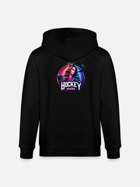 Hockey Queen Mädchen - Stanley/Stella Unisex Bio-Kapuzenjacke CULTIVATOR  - Schwarz