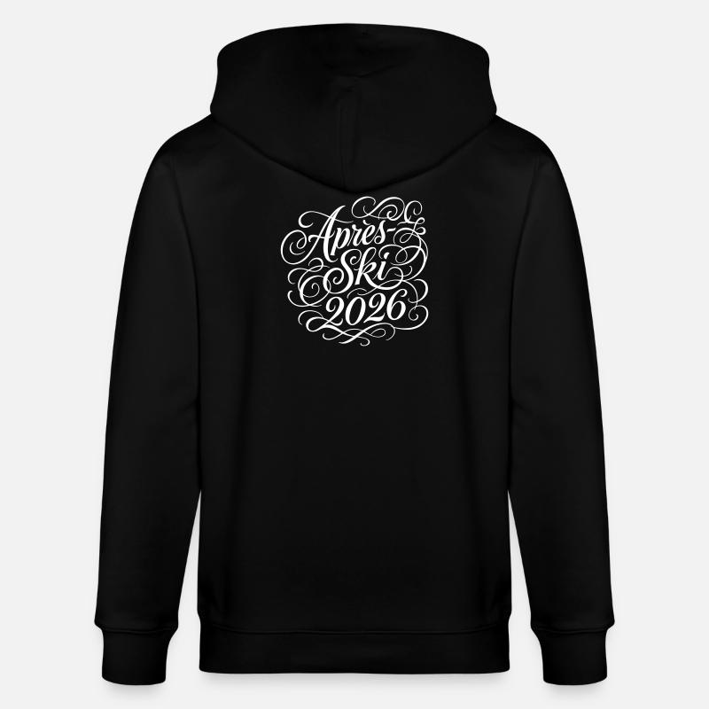 Après-ski 2026 - Stanley/Stella CULTIVATOR  Unisex Organic Hooded Jacket - black