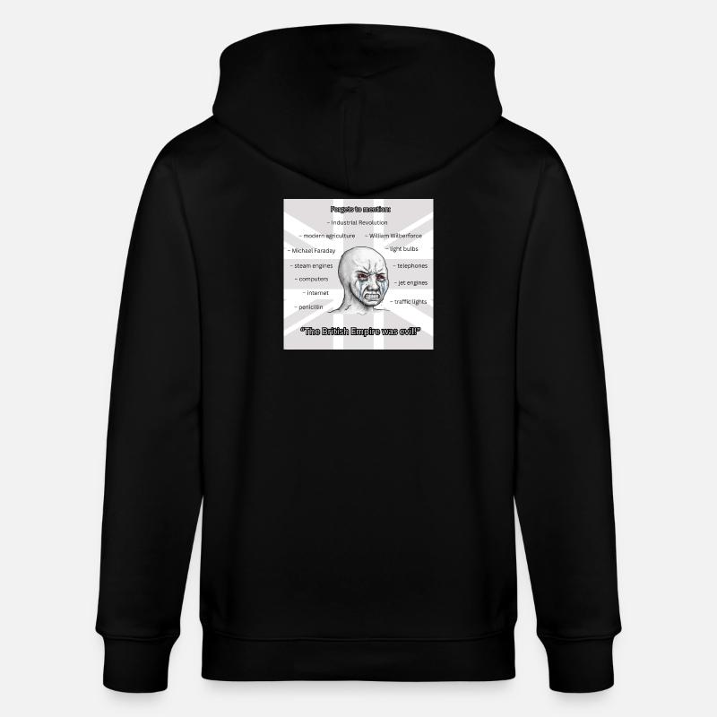 PROBRITAIN2 - Veste à capuche bio CULTIVATOR Stanley/Stella Unisexe - noir