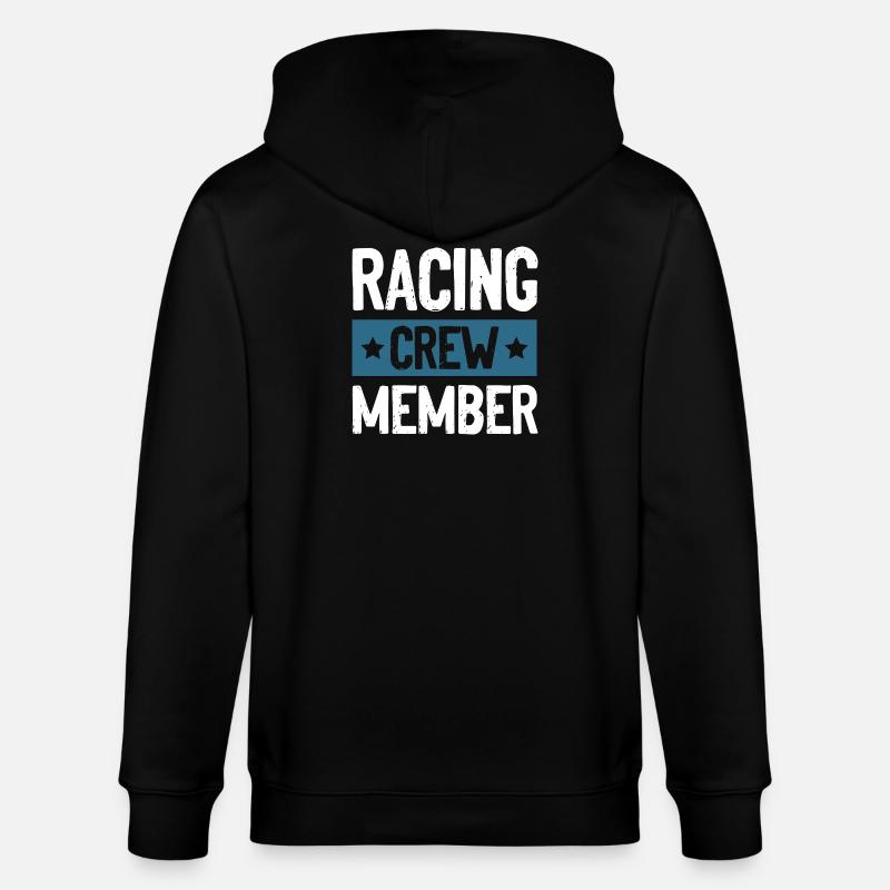 Racing Crew - Stanley/Stella Unisex Bio-Kapuzenjacke CULTIVATOR  - Schwarz