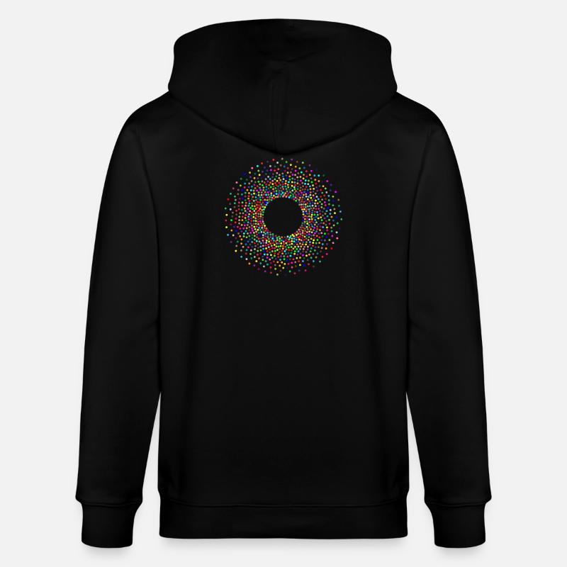 Bubbles - Stanley/Stella Unisex Bio-Kapuzenjacke CULTIVATOR  - Schwarz
