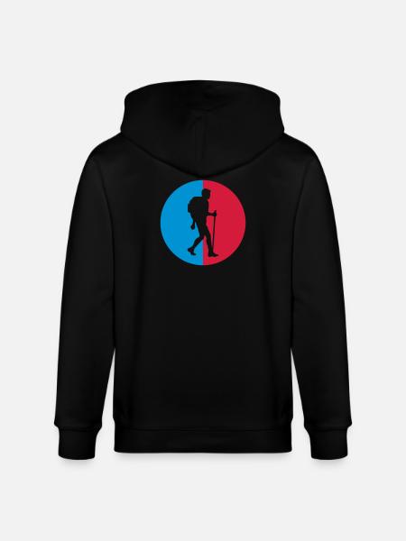 Hiking / Wandern / Randonnée - Stanley/Stella CULTIVATOR Unisex Organic Hooded Jacket - black