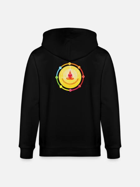 CreationLight Soul Balm - Sonja Ariel - Stanley/Stella CULTIVATOR Unisex Organic Hooded Jacket - black