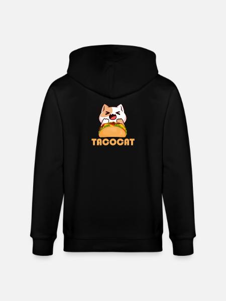 Tacocat - tacocaT - Stanley/Stella CULTIVATOR Unisex Organic Hooded Jacket - black