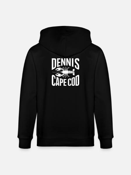 Dennis Cape Cod Lobster - Stanley/Stella CULTIVATOR  Unisex Organic Hooded Jacket - black