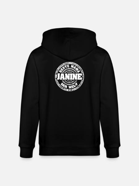 Mother Janine - Stanley/Stella CULTIVATOR  Unisex Organic Hooded Jacket - black