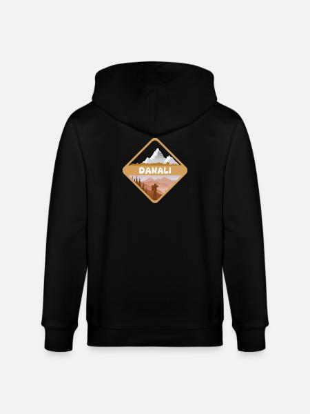 Danali - Veste à capuche bio CULTIVATOR Stanley/Stella Unisexe - noir
