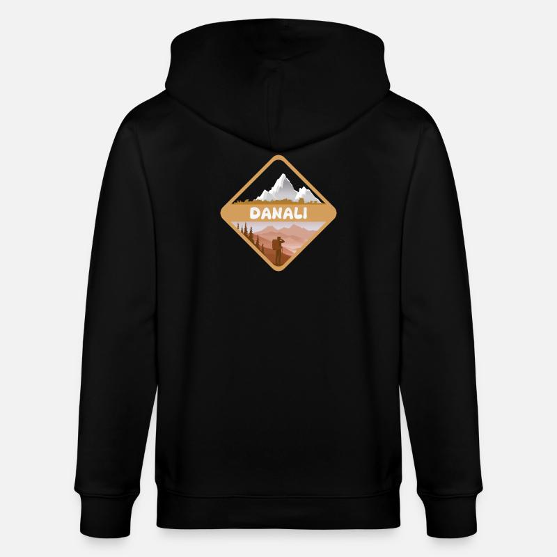 Danali - Veste à capuche bio CULTIVATOR Stanley/Stella Unisexe - noir