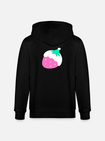 Fraises – Noël - Veste à capuche bio CULTIVATOR Stanley/Stella Unisexe - noir