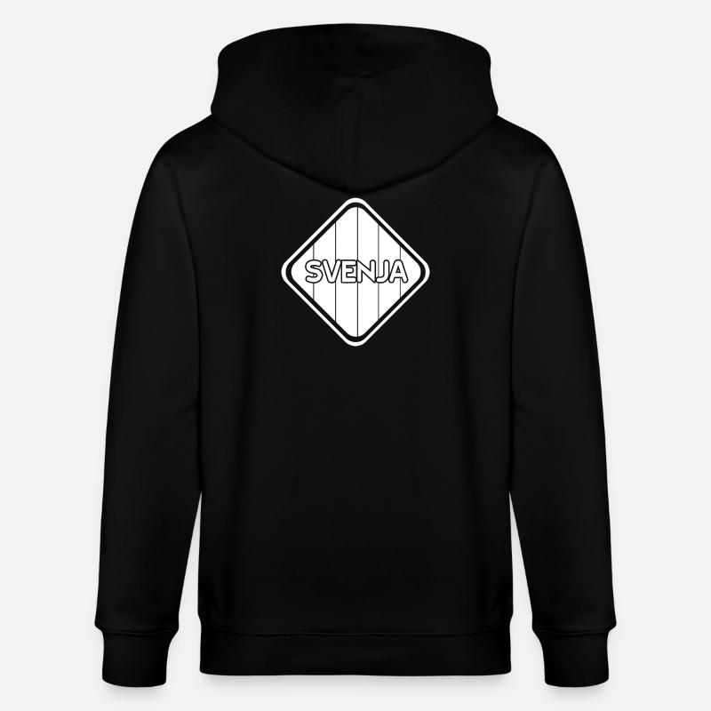 Vor - Stanley/Stella Unisex Bio-Kapuzenjacke CULTIVATOR  - Schwarz