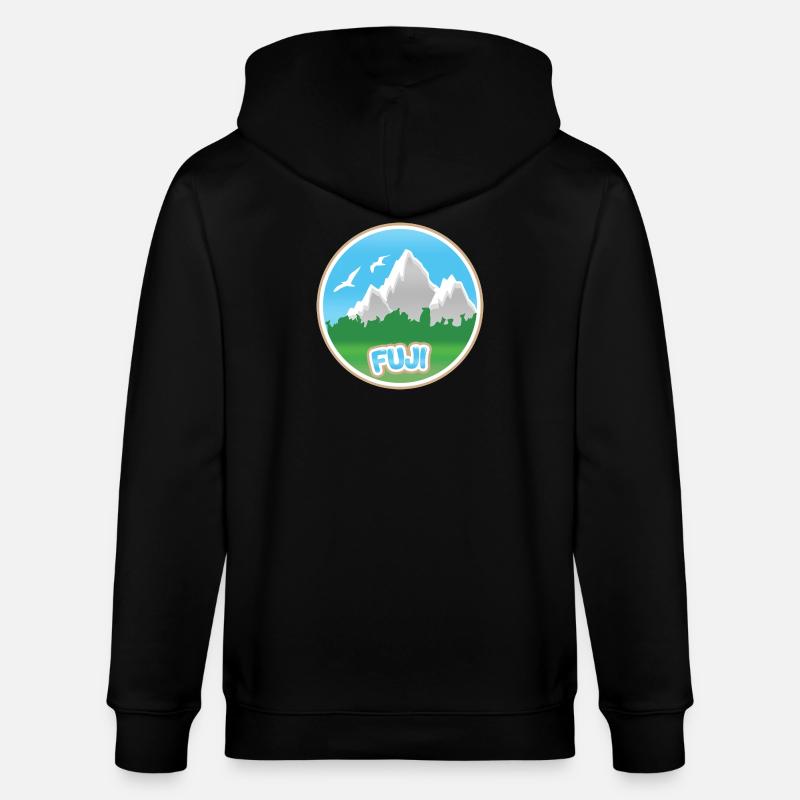 Fuji - Veste à capuche bio CULTIVATOR Stanley/Stella Unisexe - noir