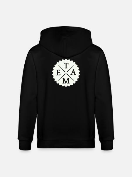 Team - Stanley/Stella CULTIVATOR Unisex Organic Hooded Jacket - black