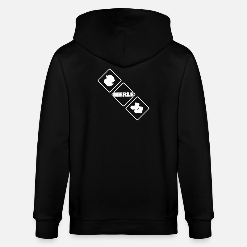 Merle - Veste à capuche bio CULTIVATOR Stanley/Stella Unisexe - noir