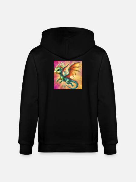 dragon - Veste à capuche bio CULTIVATOR Stanley/Stella Unisexe - noir
